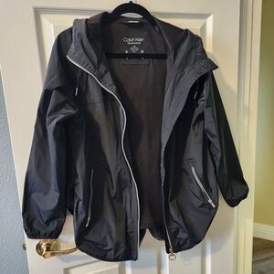 Calvin Klein Charcoal Hooded Jacket